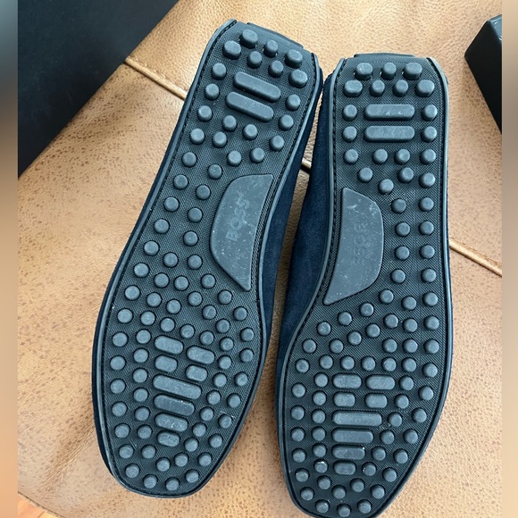 New in box BOSS leather suede moccasins main image 5
